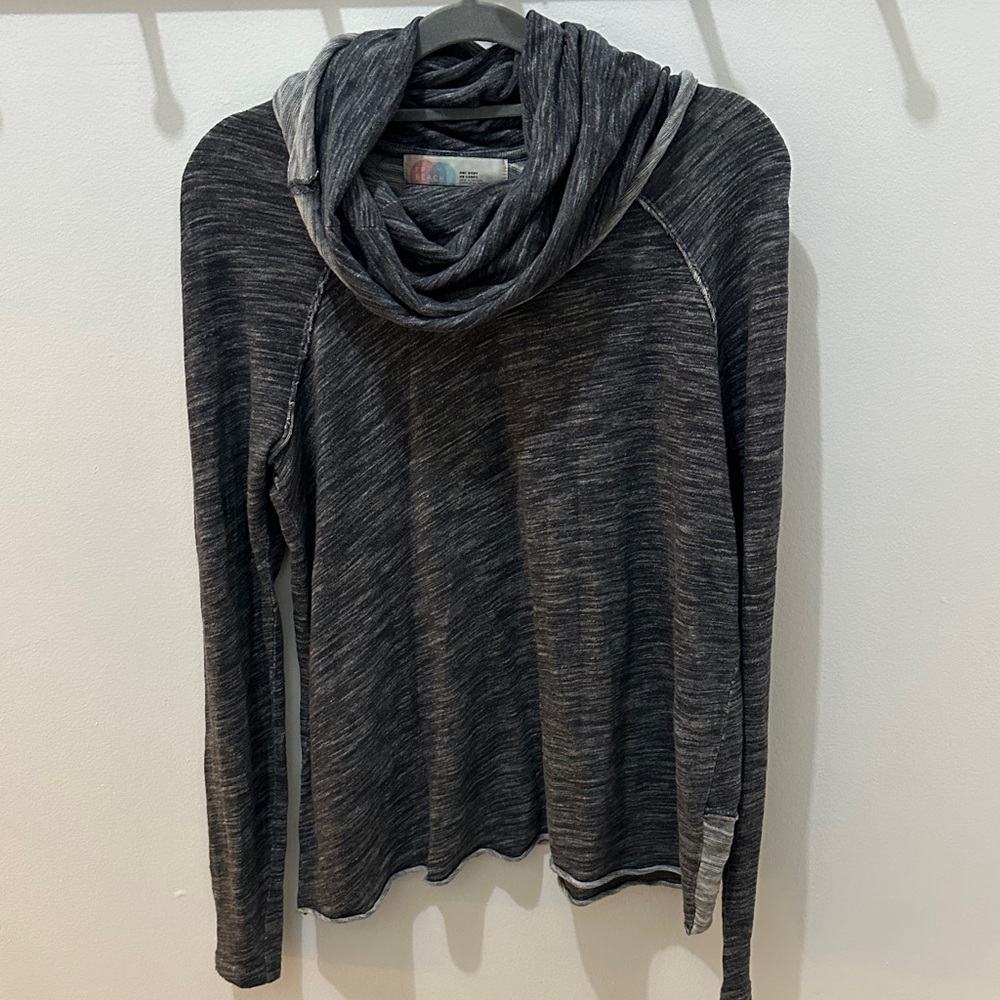 Free People Beach Cowl Neck Sweater
